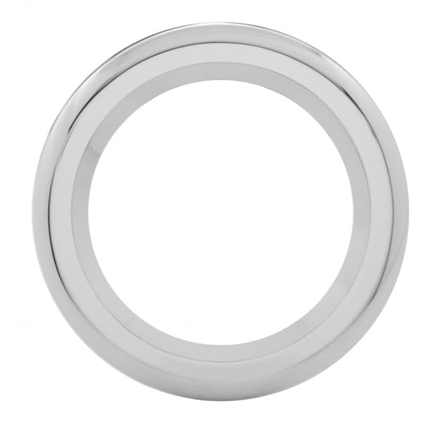 4" Chrome Twist-On Bezel