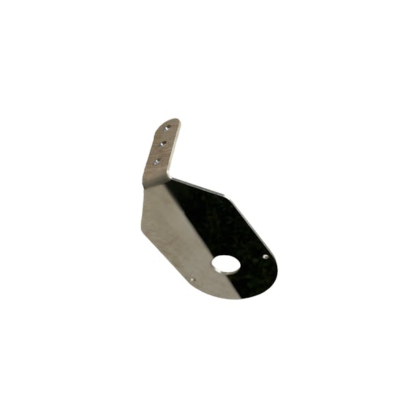 Mirror Turn Signal 90-Degree L-Bracket Kit With Optional Watermelon LEDs - bracket/side