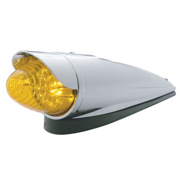 19 LED Amber Beehive Grakon 1000 Cab Light Kit With Visor Both