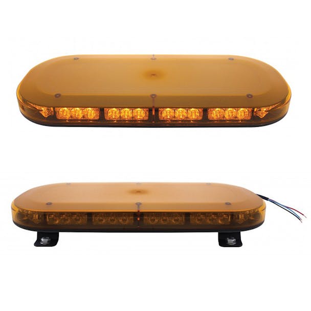 42 High Power LED Micro Strobe Warning Bar Top View
