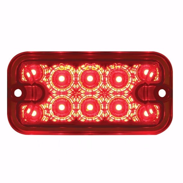 10 LED Reflector Clearance Marker Light With Dual Function