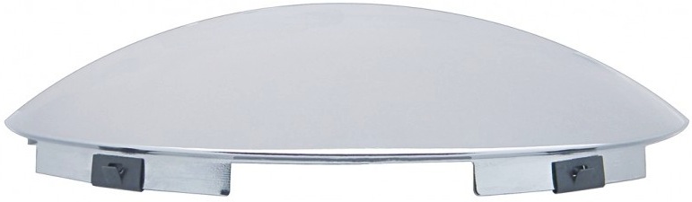 Rena2 5 Notch Front Hub Cap Chrome and Stainless Steel - Raney's