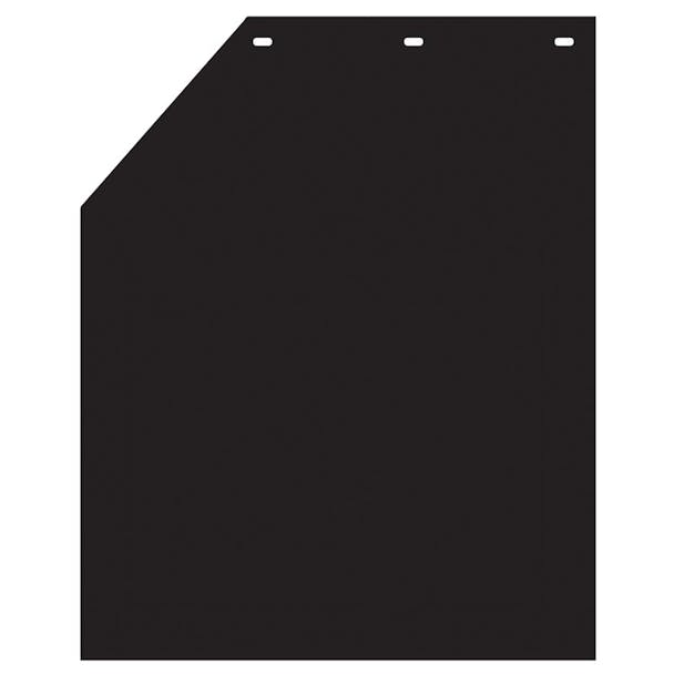 Polygard 3/16" Black Angled Mud Flaps Set