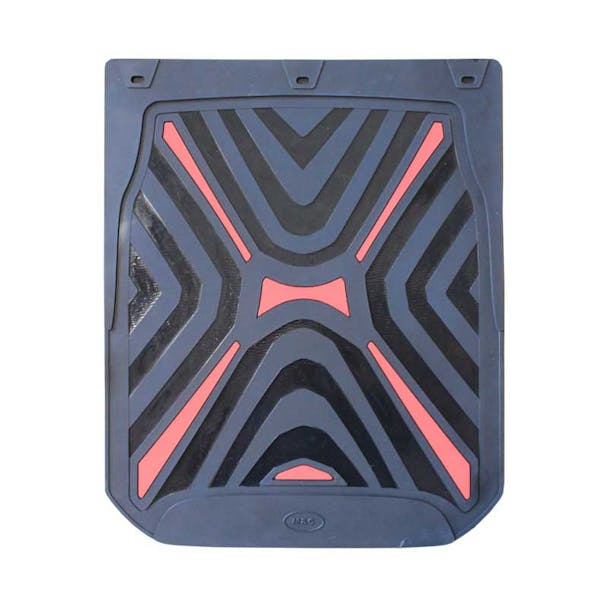 24" x 30" X Shape Mud Flaps With Black Background