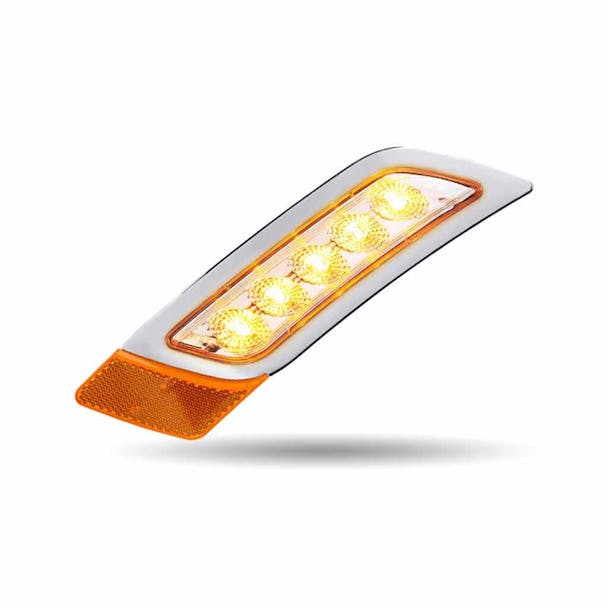 Peterbilt 567 579 587 Dual Revolution Fender Turn Signal LED Light - All Colors