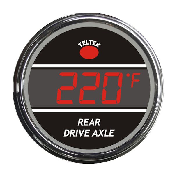 Truck Rear Axle Temperature Smart Teltek Gauge