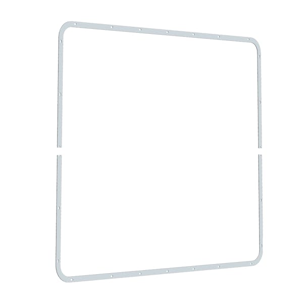 Peterbilt 379 Grill Installation Kit Regular Hood 1 Piece