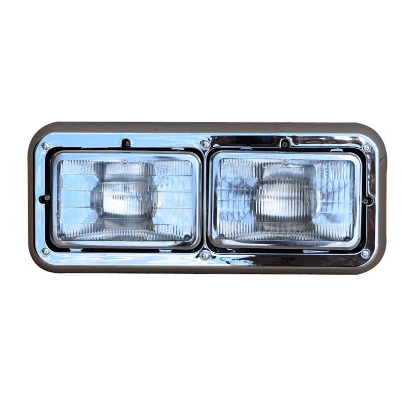 Peterbilt 357 378 379 Dual Rectangular Headlight Assembly
