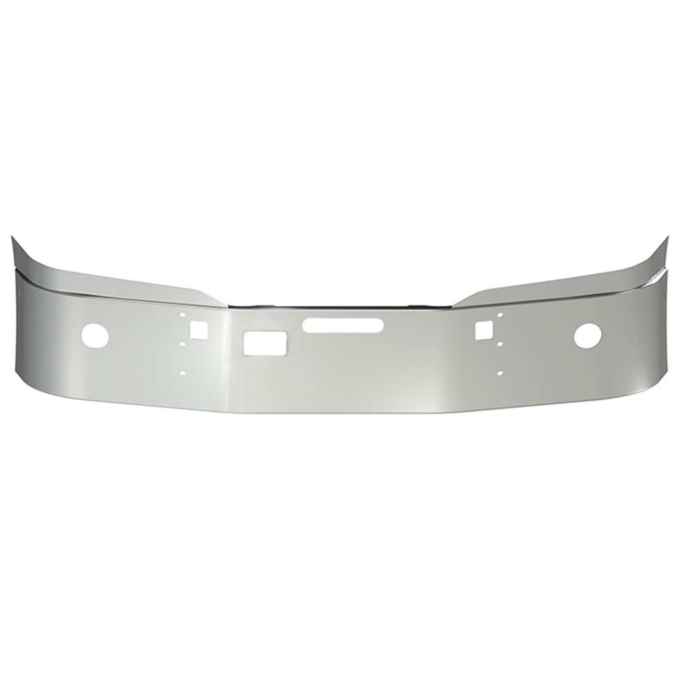 Kenworth T680 2022+ Next Gen Set Back Axle Bumper By Valley Chrome