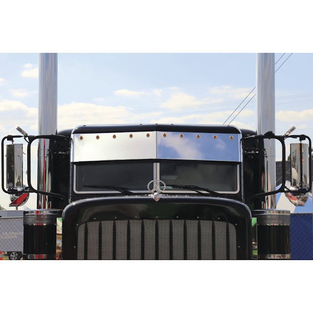 Peterbilt 2005+ Darwin 11" Drop Visor