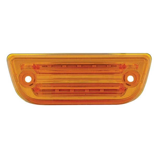 Peterbilt 579 & Kenworth T680 T770 T880 LED Rectangular Cab Light Amber Lens Clear Lens