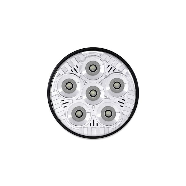 5" Round High Powered Spot Beam Legacy Series Replacement LED Work Light - Both