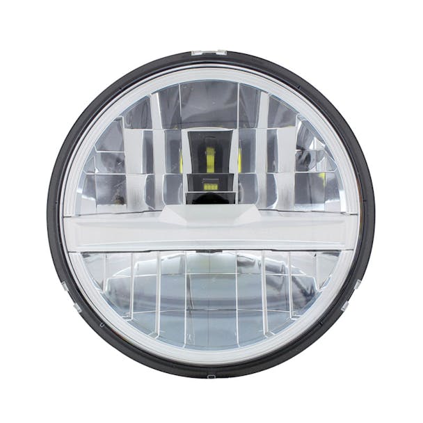 5 3/4" Round LED Headlight With 8 High Power LEDs