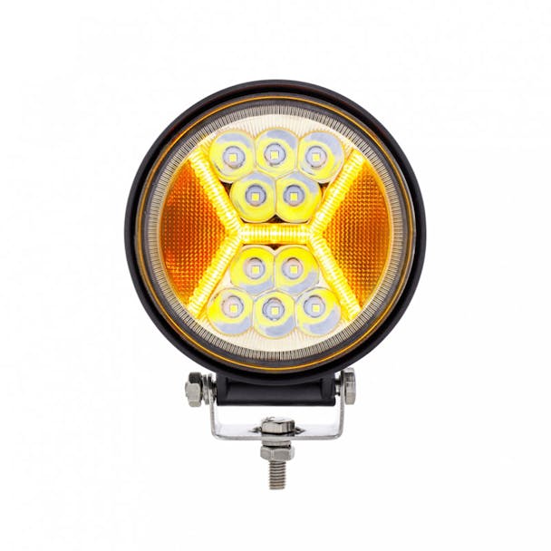 High Power LED Work Light With X Guide