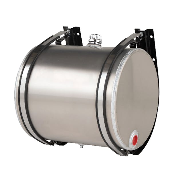 Side Mount Cylindrical Hydraulic Reservoir Tank Assembly - 50 gal