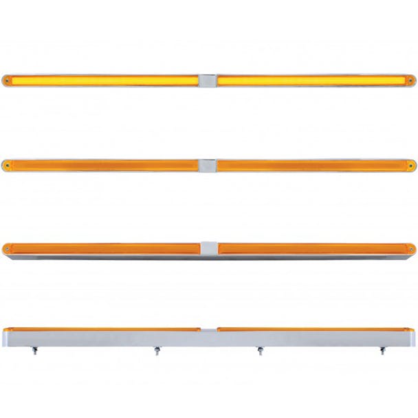 24 Dual Function GLO Light Bar With Chrome Housing