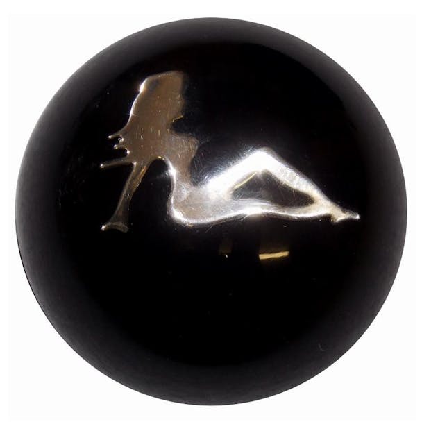 Default-Chrome Mudflap Girl Shift Knob Kit