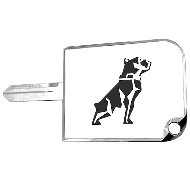 Mack Bulldog Logo Aluminum Key Cover - Default