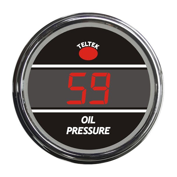 Truck Oil Pressure Smart Teltek Gauge