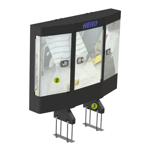 Herd 300 Series Cabinet Style Headache Rack For Semi Trucks - Default