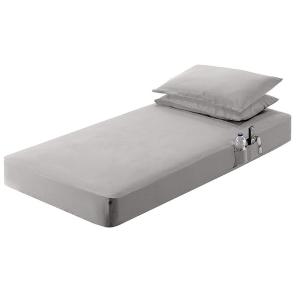 28.5" x 78" Sleeper Cab Sheet Set Silver Grey
