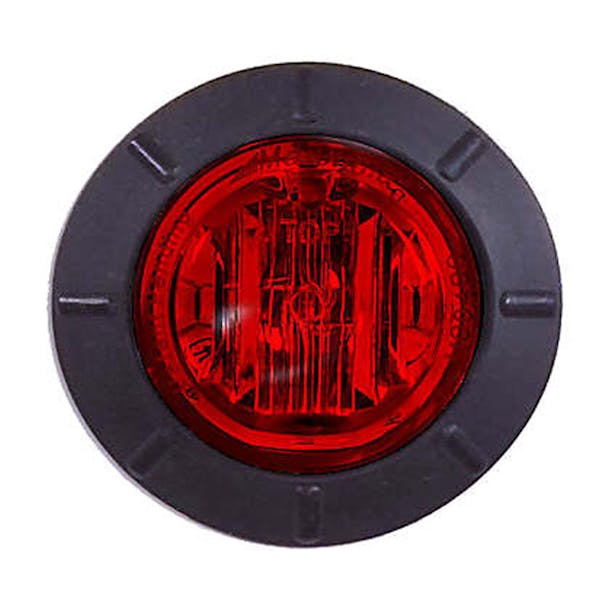 6 LED 1 1/4" Mini Clearance Marker Light With Rubber Grommet by Maxxima - Thumbnail