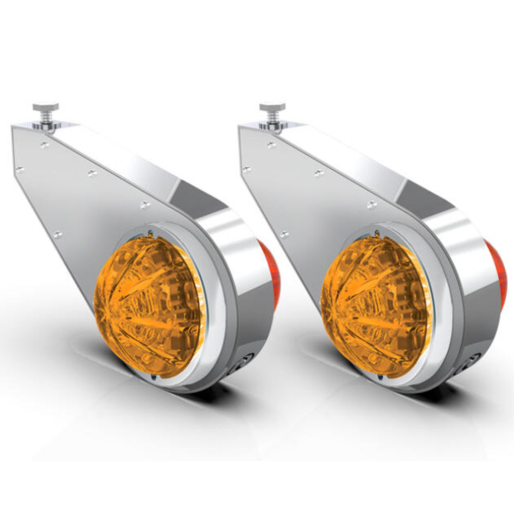 Icon MXT Low Profile Watermelon Mirror Light Bracket By RoadWorks