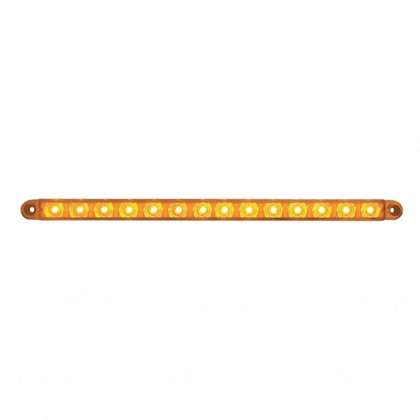 12" Sequential 14 LED Amber Light Bar