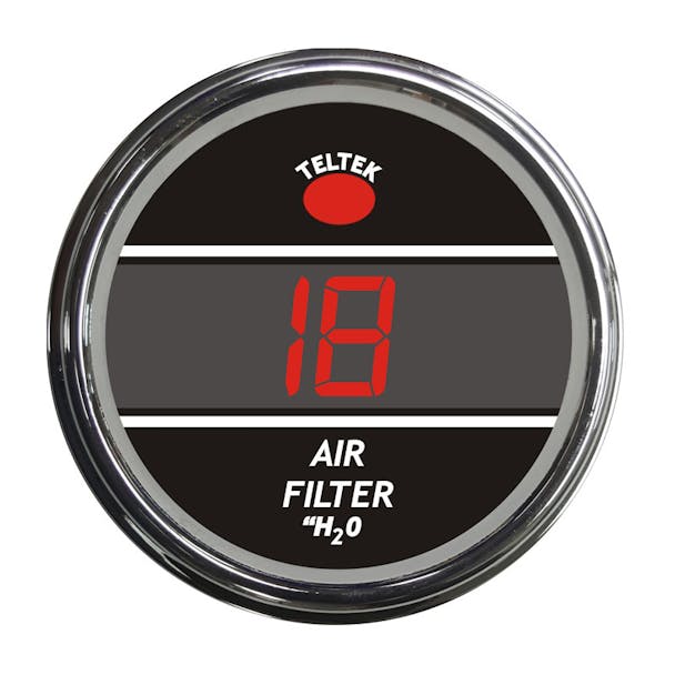 Truck Air Filter Monitor Smart Teltek Gauge