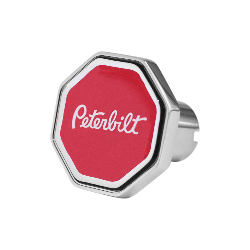 Peterbilt Logo Tractor Trailer Air Brake Knob By Delpann - Raney's
