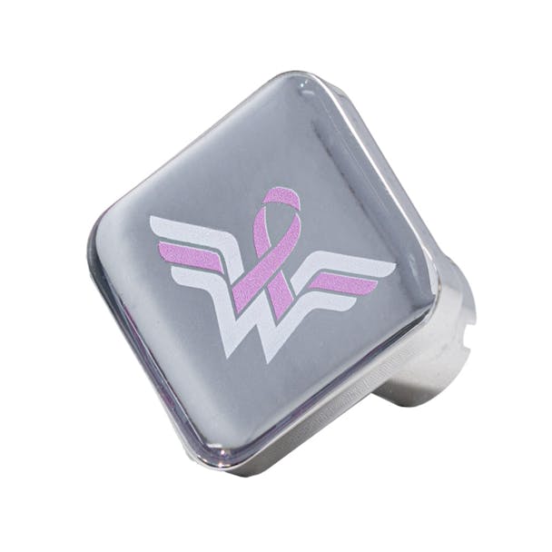 Wonder Women Breast Cancer Awareness Tractor Trailer Air Brake Knob-Default