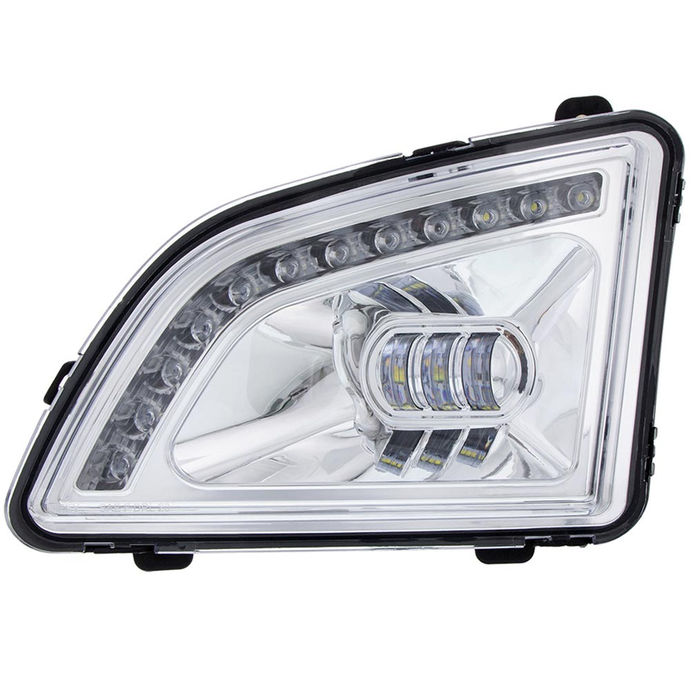 Volvo VNL 2018-2024 LED Chrome Projector Fog Lights - Raney's