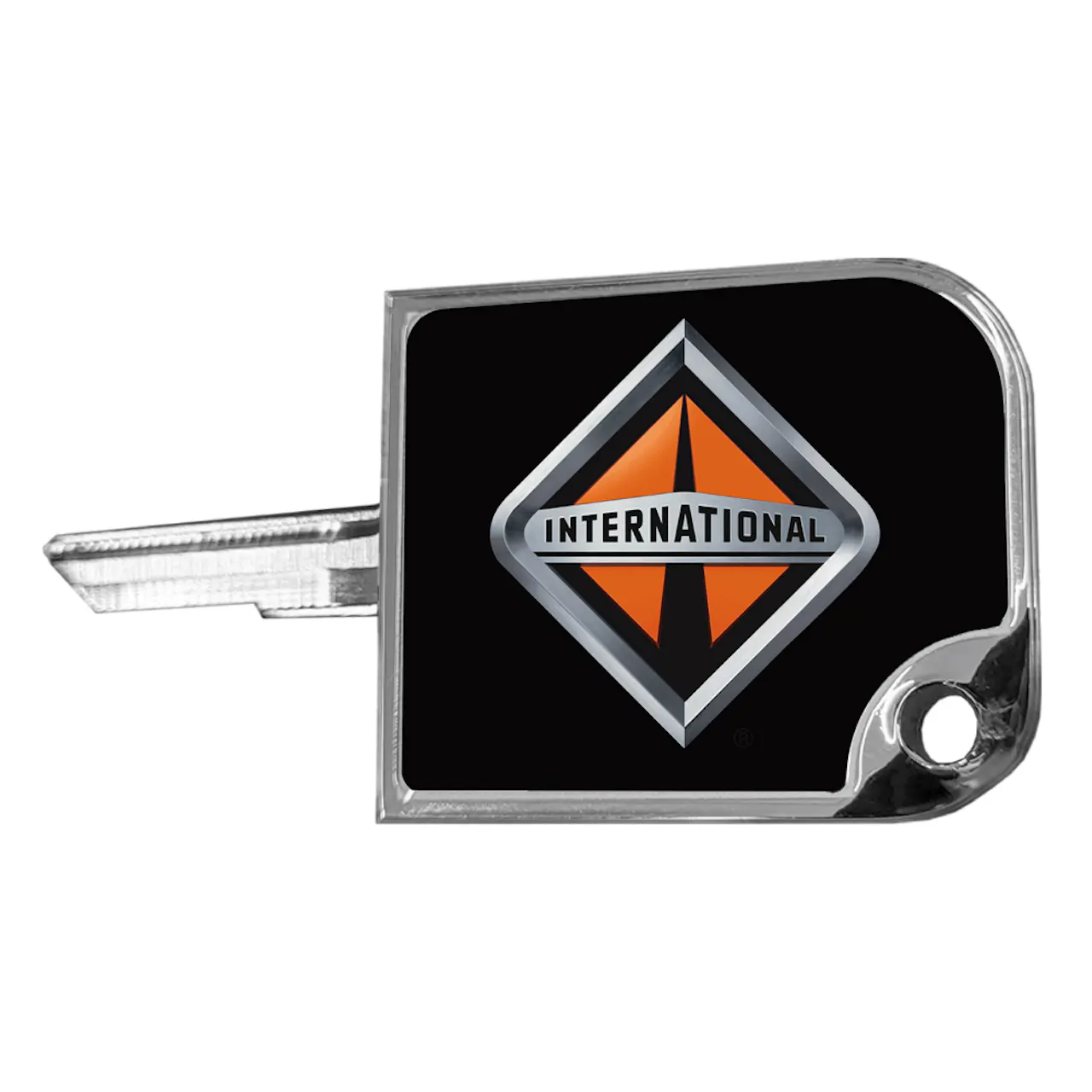 New OEM Key Blank For International Trucks 1990-2004 – Factory Original With Logo