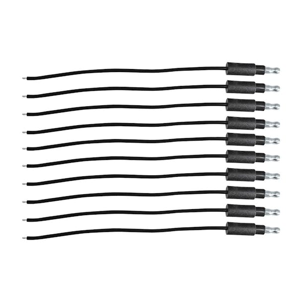 2 Prong Plug Wiring Harness With 6" Lead Stripped End - Thumbnail