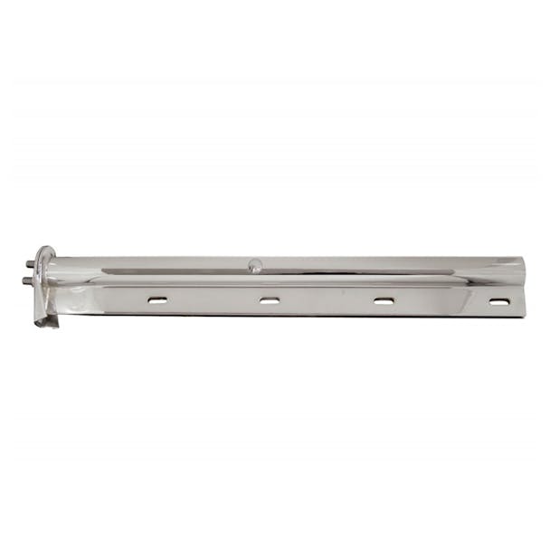 Light Duty 30" Spring Loaded Mud Flap Hanger With Open End Cap Stainless Steel