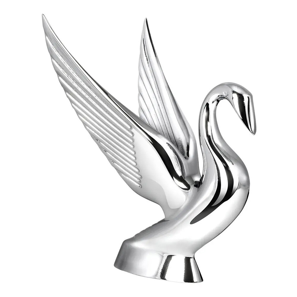 Chrome Swan Truck Hood Ornament By Grand General - Raney's Truck Parts