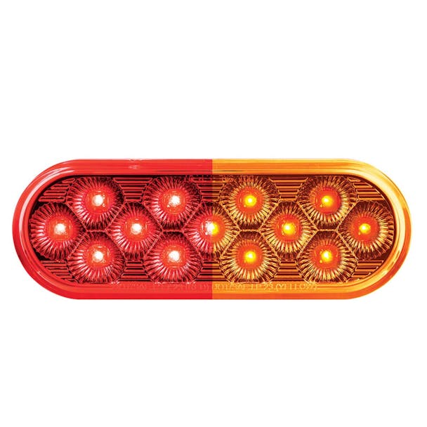 Double Fury 6" Oval RED Thumbnail