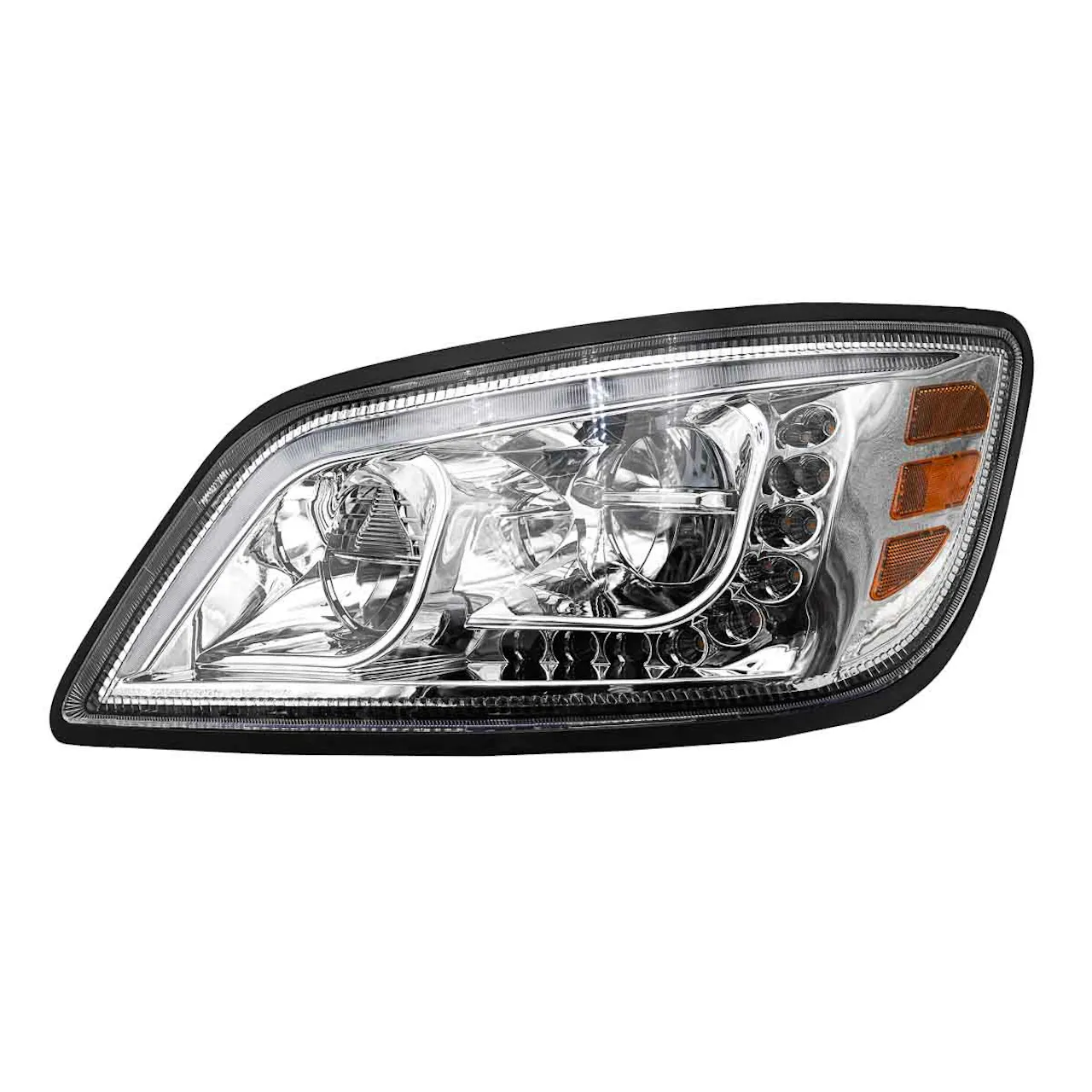 Hino Full High-Low LED Chrome Headlight Assembly | Raney