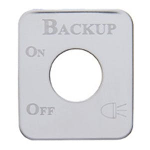 Kenworth T800 Switch Plates