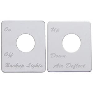 Peterbilt 325 330 335 340 Switch Plates