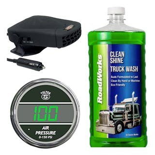 Discounted semi-truck parts and accessories available in clearance section