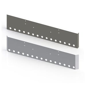 Chrome semi-truck bumper for enhanced protection and style