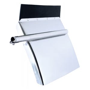 Heavy-duty truck fender designed to shield wheels from road debris