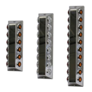 Peterbilt 587 Air Cleaner Light Bars