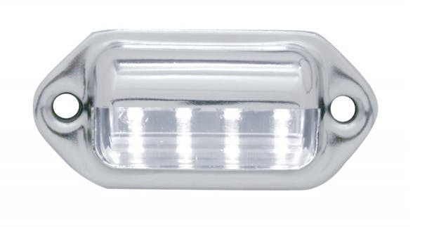4 LED License Light - White LED