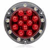 Hybrid Series LED Round Red Stop Tail Rear Turn & Back-Up Light