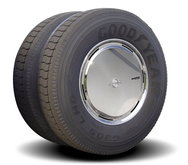 Stainless Steel Aero Axle Covers for Rear Drive Wheels