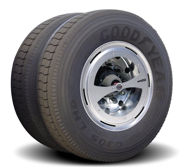 Clear Aero Axle Covers for Rear Drive Wheels