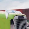 Freightliner FLD 120 Bug Deflector Bug Shield Green Truck