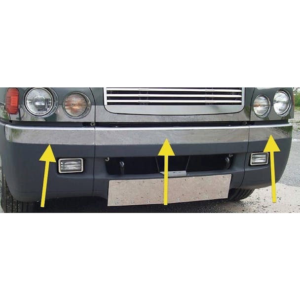 Freightliner Century Front Bumper Trims With Arrows